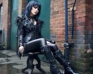 Full body goth fashion