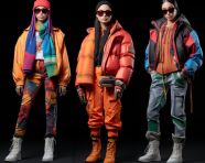 Full body hip hop fashion model