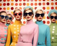 Fashionista in 1960s fashion by eddie de la casa